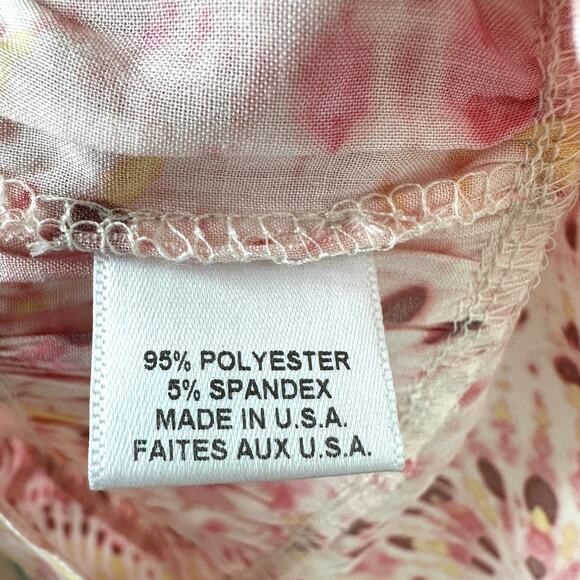 NWT MISA Los Angeles Maeve Tie-Dye Ruffle Sleeve Jumpsuit Size XS - Picture 10 of 12